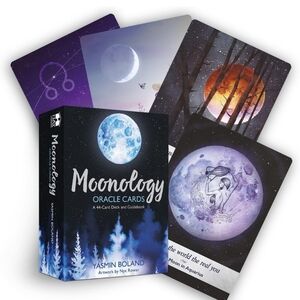NIB Moonology Oracle Cards: A 44-Card Moon Astrology Oracle Deck and Guidebook